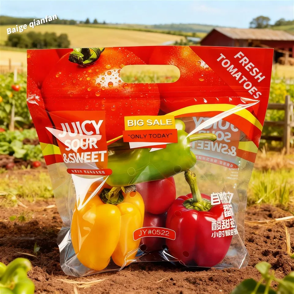 Sacchetti per imballaggio di peperoni