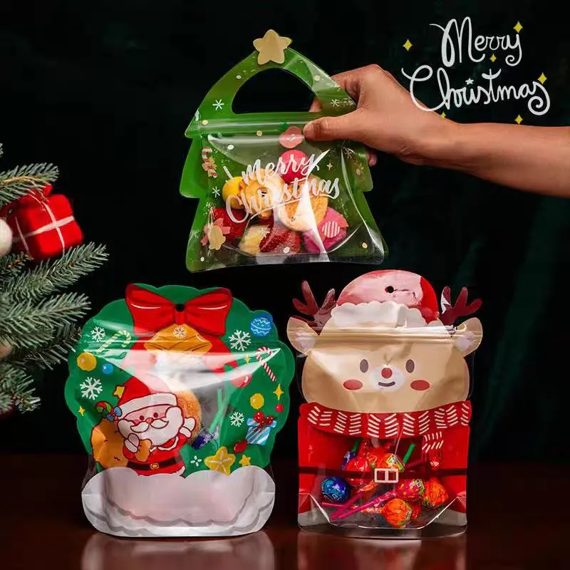 Sacchetti Di Plastica Di Natale