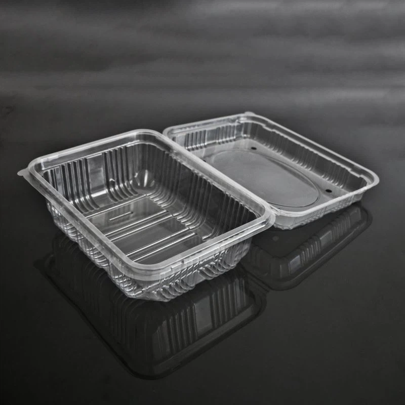 Scatola di frutta a conchiglia con fori