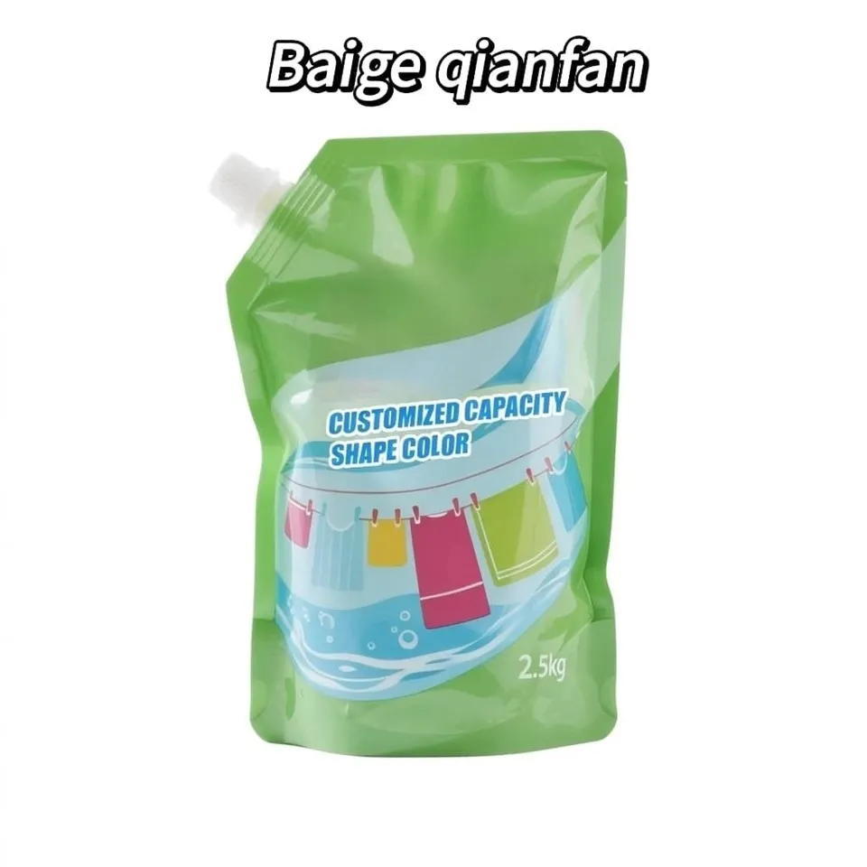 Sacchetti per l'imballaggio dei prodotti per la pulizia