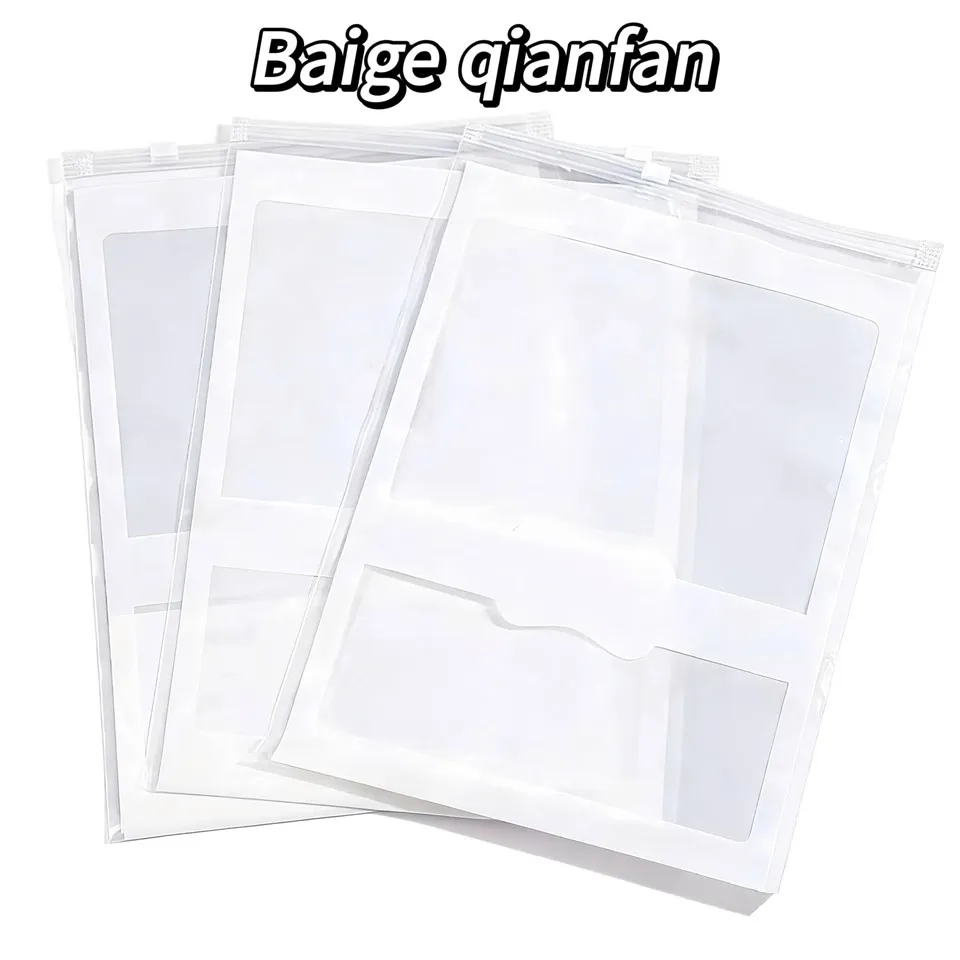 Borsa per imballaggio con cerniera per abbigliamento