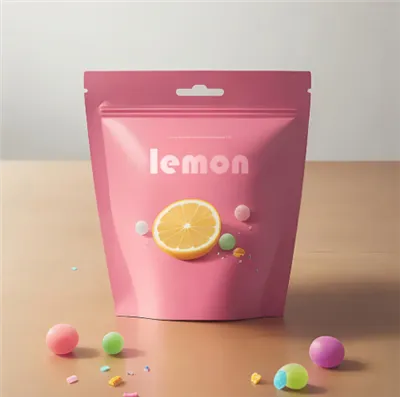 Popolare sacchetto di plastica per alimenti con cerniera sacchetto di plastica modello personalizzato imballaggio sacchetti di plastica per alimenti