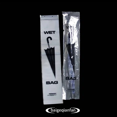 Borsa per imballaggio ombrello trasparente